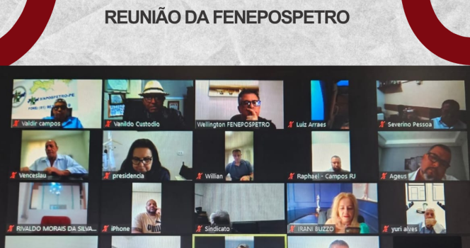 SINPOSPETRORON participa de reunião nacional da FENEPOSPETRO
